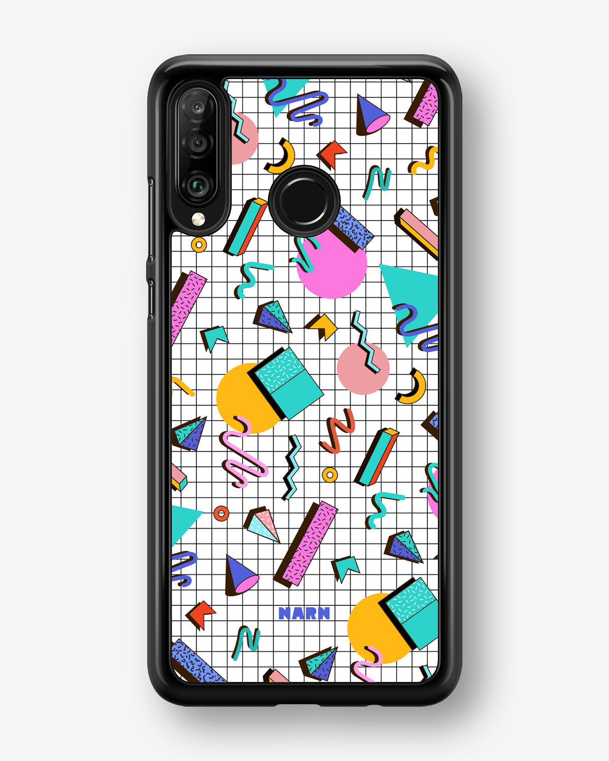 Huawei P30 Lite Hard Case – 80s Memphis - View 1