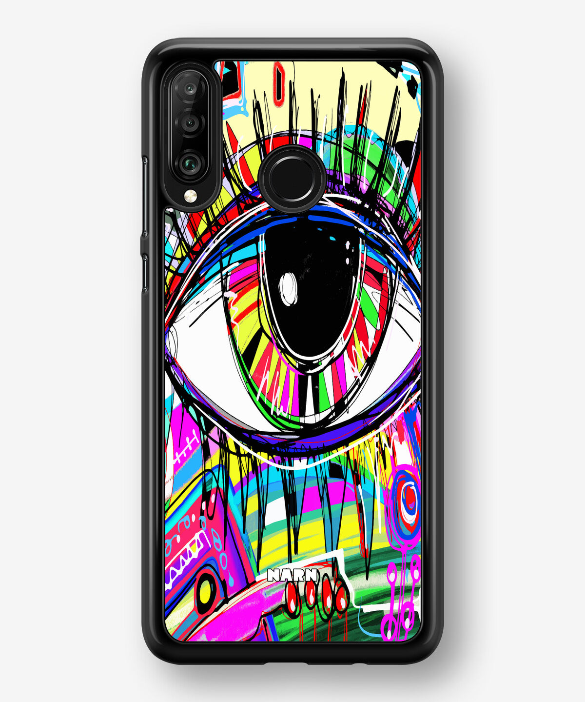 Huawei P30 Lite Hard Case – Abstract Eye - View 1