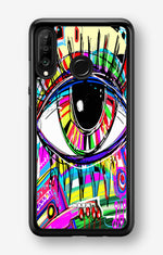 Huawei P30 Lite Hard Case – Abstract Eye - View 1
