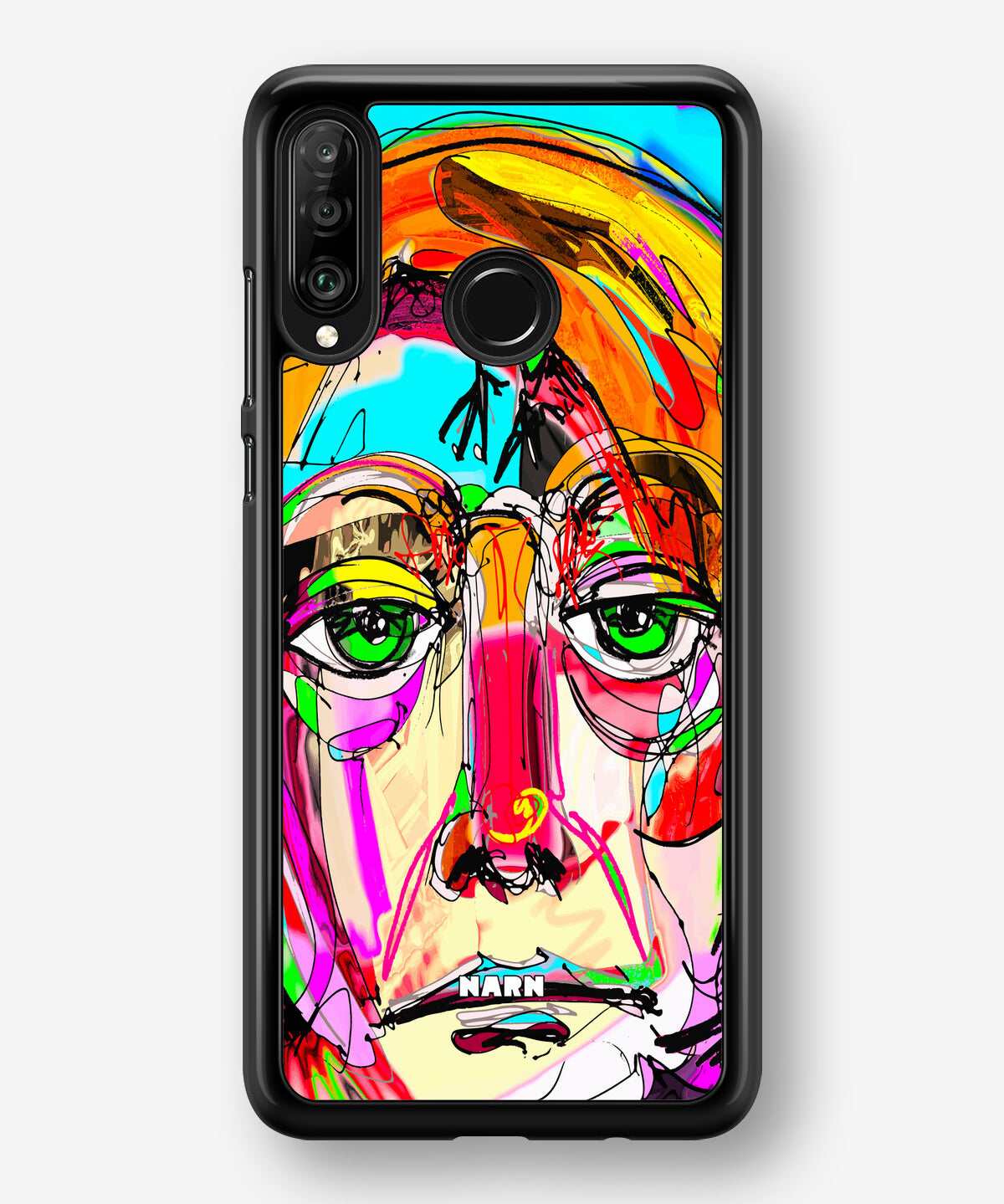 Huawei P30 Lite Hard Case – Abstract Portrait - View 1