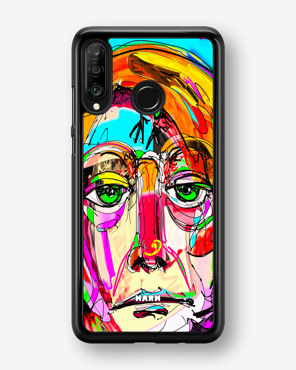 Huawei P30 Lite Hard Case – Abstract Portrait - View 1