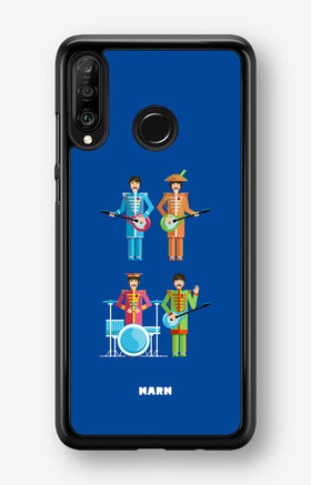 Huawei P30 Lite Hard Case – Beatles Blue - View 1