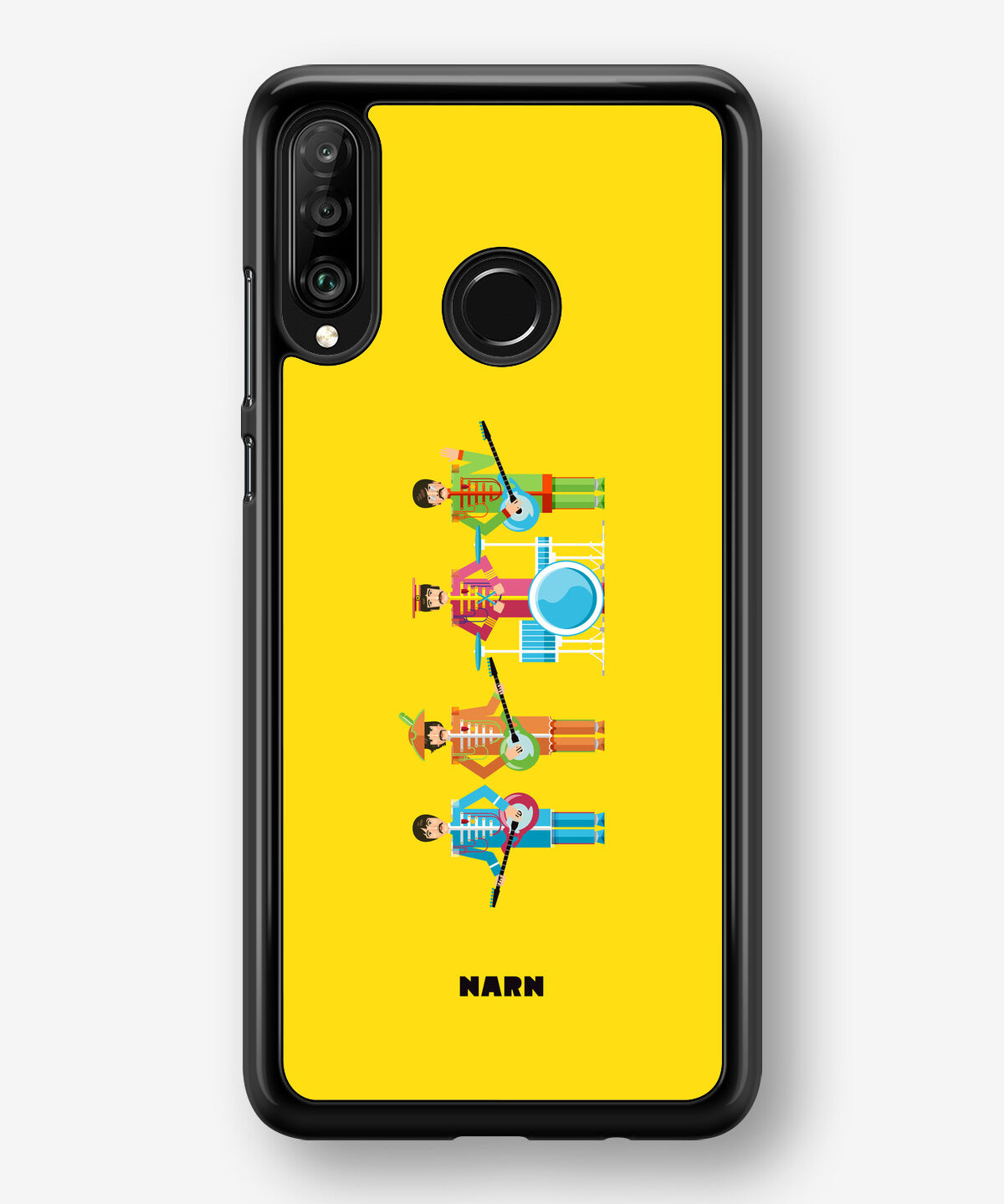 Huawei P30 Lite Hard Case – Beatles Yellow - View 1