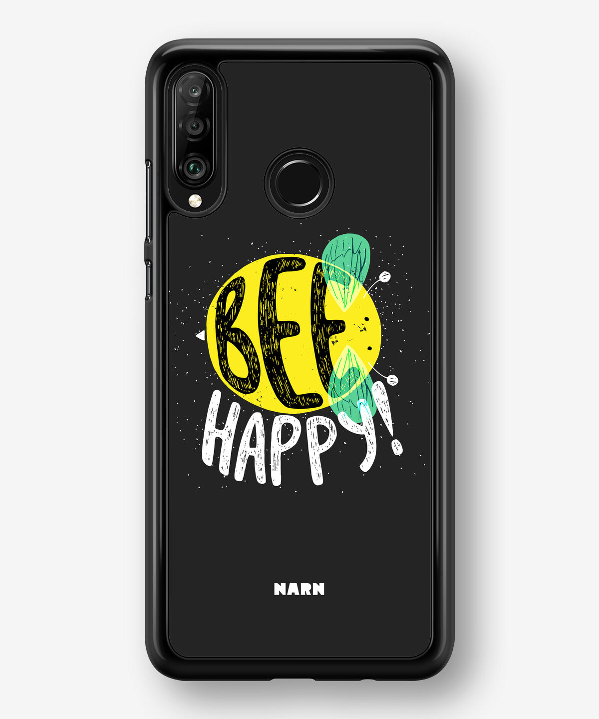Huawei P30 Lite Hard Case – BEE Happy - View 1