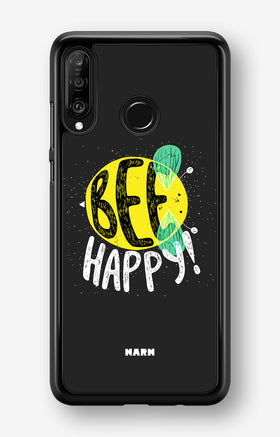 Huawei P30 Lite Hard Case – BEE Happy - View 1