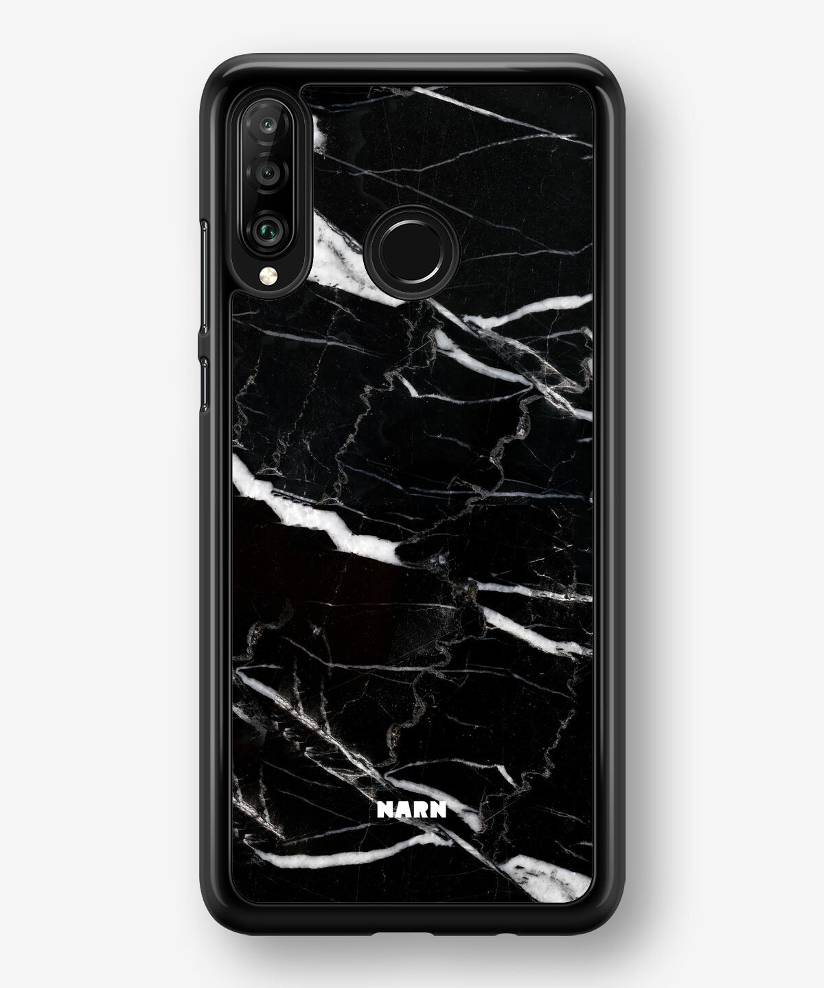 Huawei P30 Lite Hard Case – Black Marble - View 1