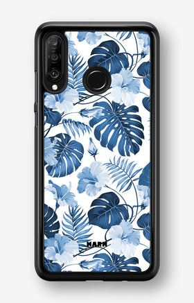 Huawei P30 Lite Hard Case – Blue Tropics - View 1