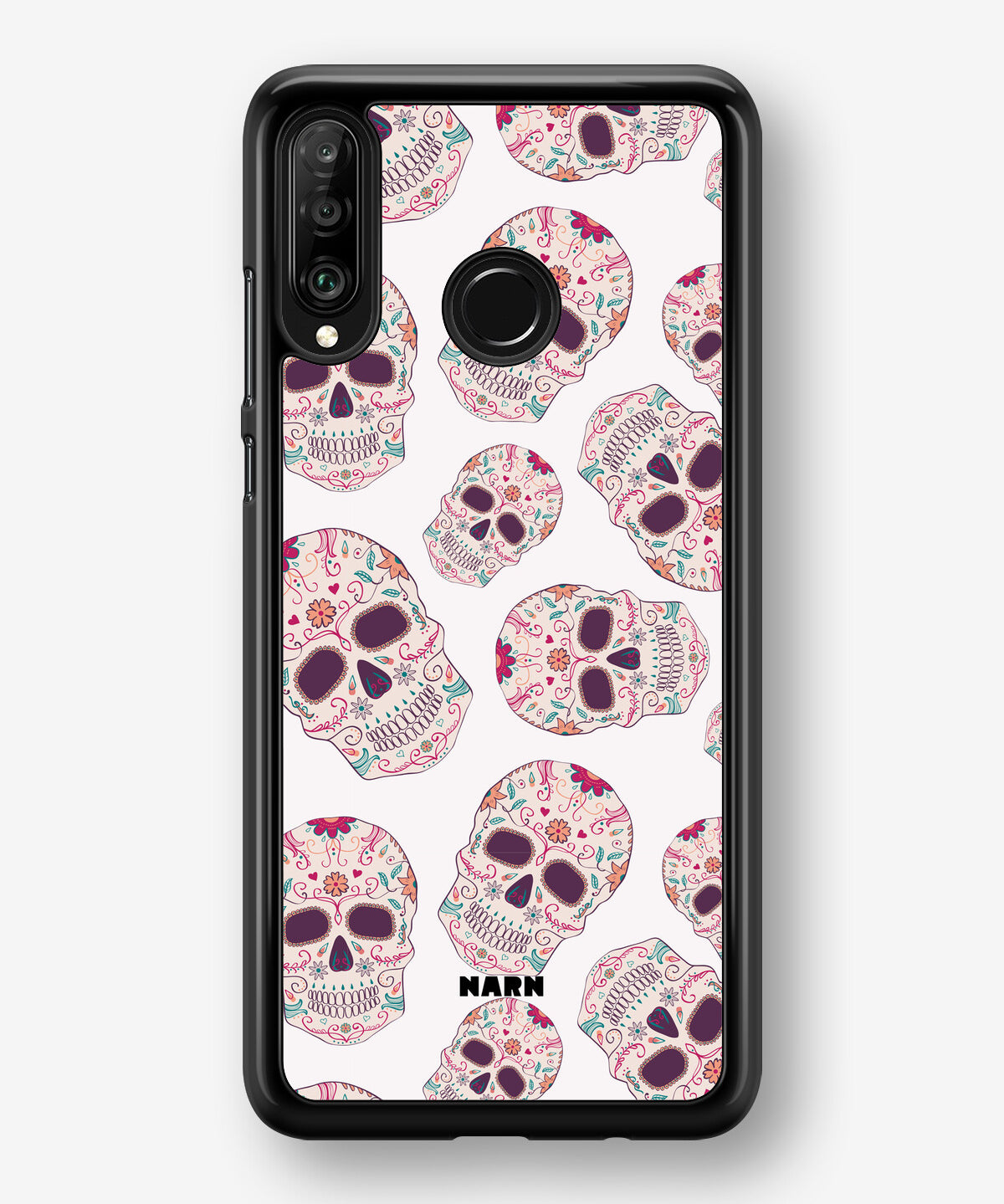 Huawei P30 Lite Hard Case – Calavera Skulls - View 1