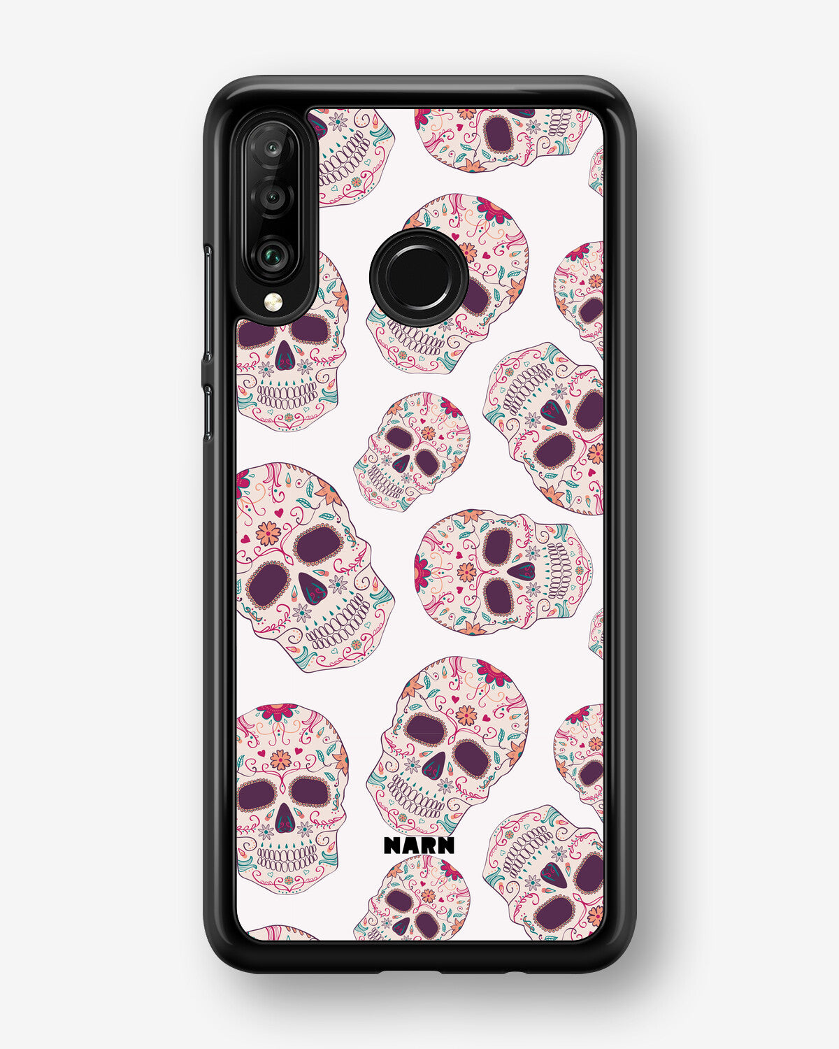 Huawei P30 Lite Hard Case – Calavera Skulls - View 1