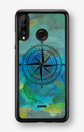 Huawei P30 Lite Hard Case – Compass - View 1