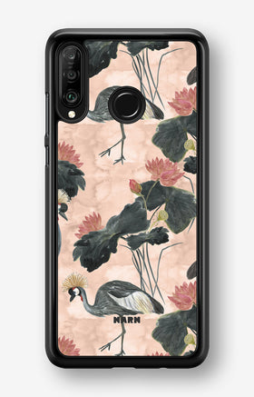 Huawei P30 Lite Hard Case – Crowned Bird - View 1