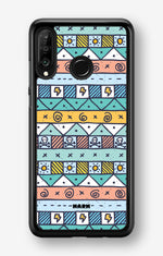 Huawei P30 Lite Hard Case – Cute Pattern - View 1