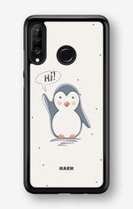Huawei P30 Lite Hard Case – Cute Penguin - View 1