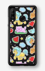 Huawei P30 Lite Hard Case – Cute Stickers - View 1