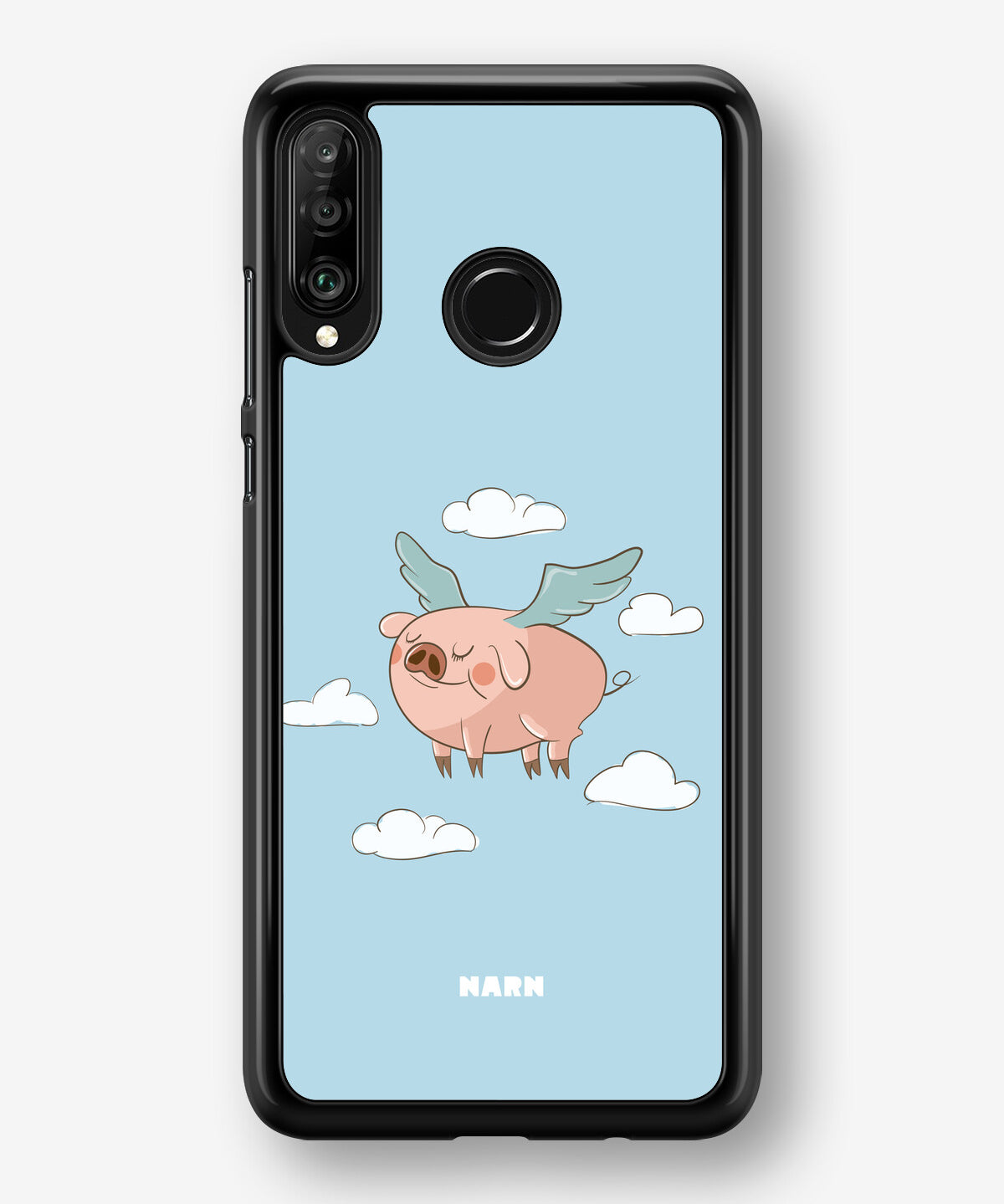 Huawei P30 Lite Hard Case – Dreamy Pig - View 1
