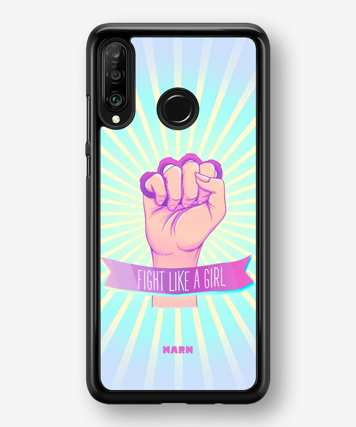 Huawei P30 Lite Hard Case – Fight Like A Girl - View 1