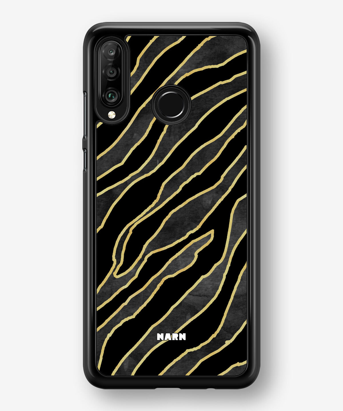 Huawei P30 Lite Hard Case – Golden Zebra - View 1