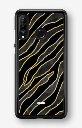 Huawei P30 Lite Hard Case – Golden Zebra - View 1