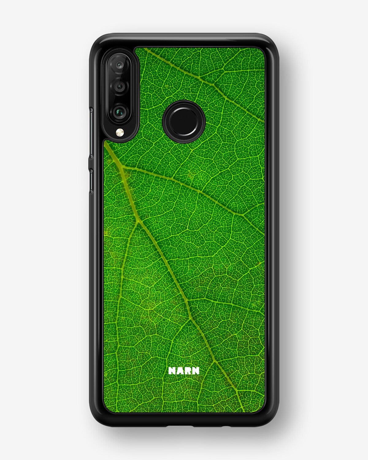 Huawei P30 Lite Hard Case – Green Leafy - View 1