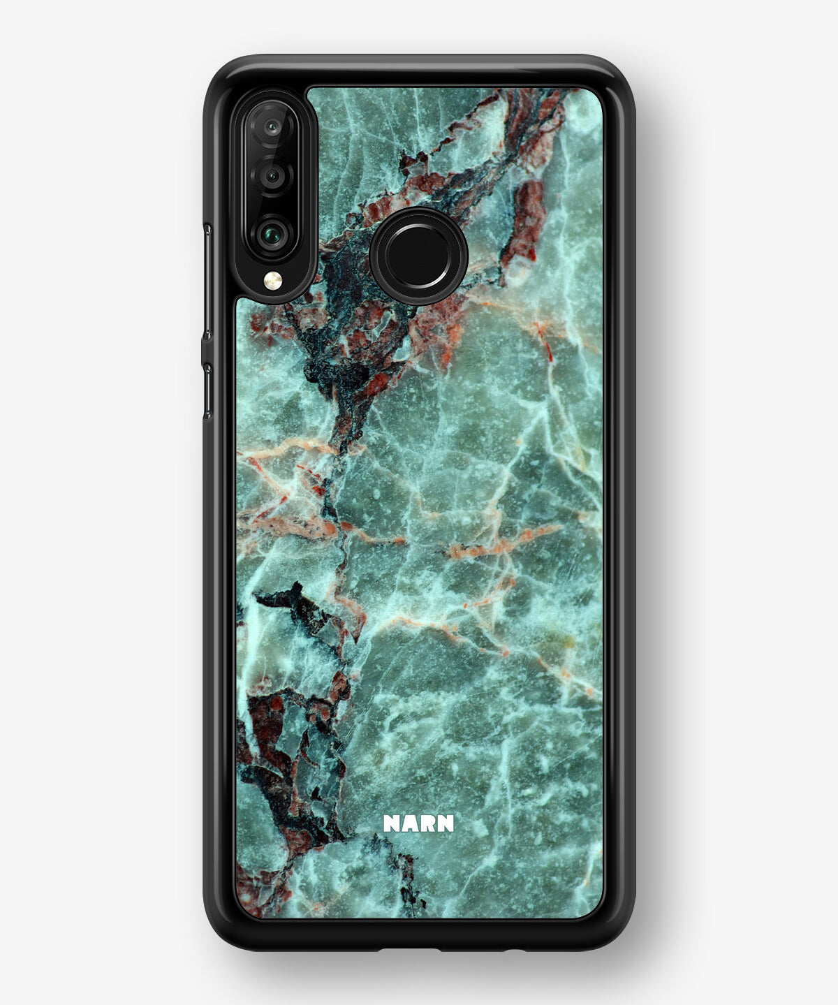 Huawei P30 Lite Hard Case – Green Marble - View 1