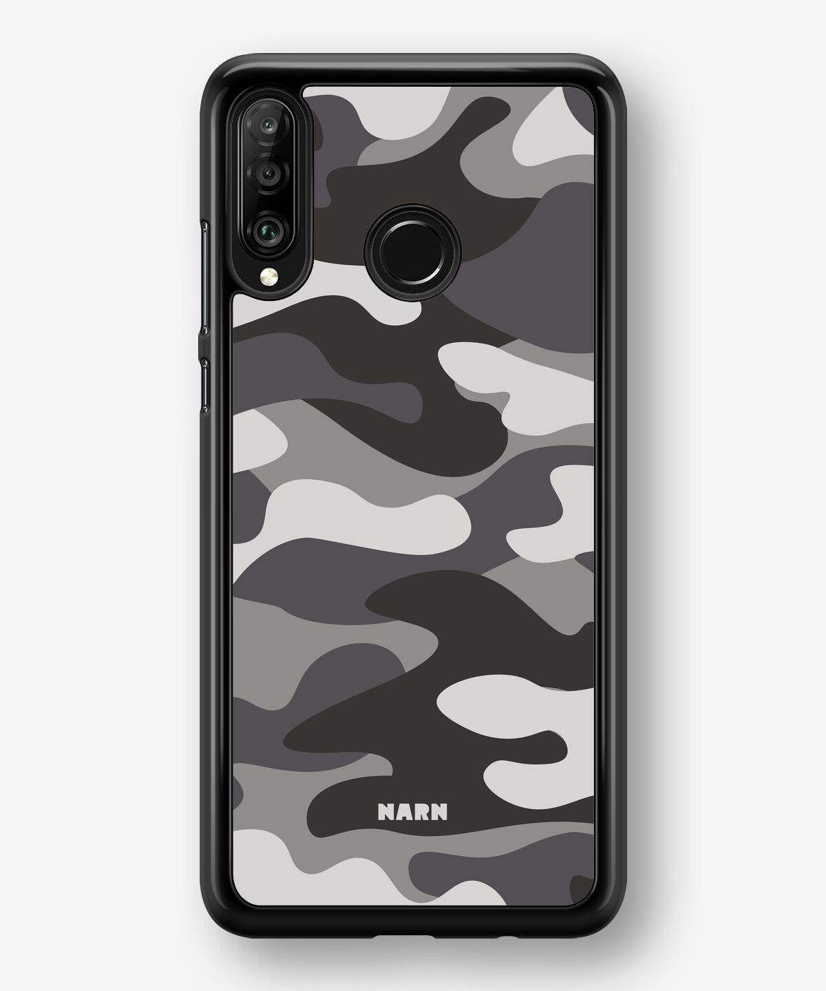 Huawei P30 Lite Hard Case – Grey Camo - View 1