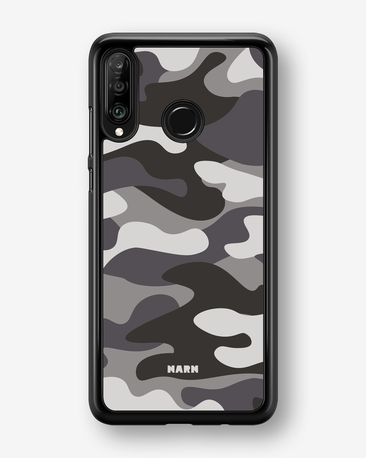 Huawei P30 Lite Hard Case – Grey Camo - View 1