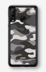 Huawei P30 Lite Hard Case – Grey Camo - View 1