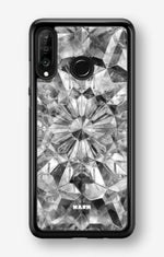 Huawei P30 Lite Hard Case – Grey Crystals - View 1