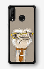 Huawei P30 Lite Hard Case – Hipster Ostrich - View 1