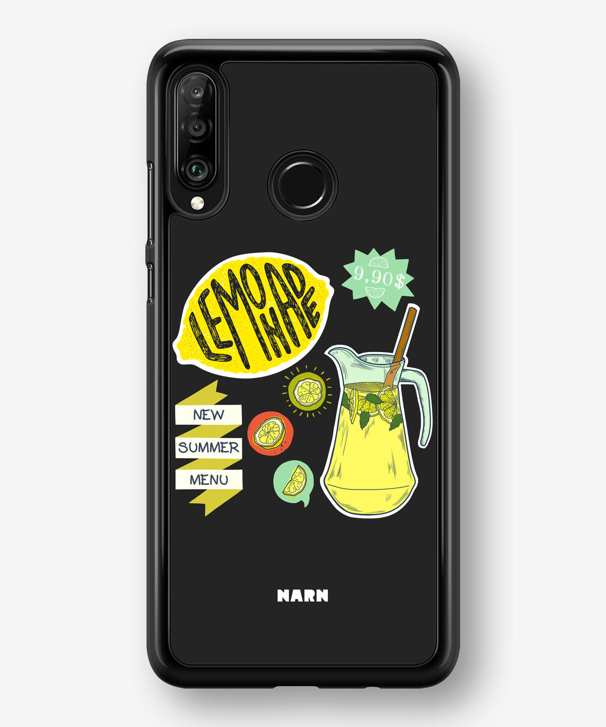 Huawei P30 Lite Hard Case – Lemon Summer - View 1