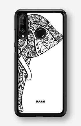 Huawei P30 Lite Hard Case – Mandala Elephant - View 1