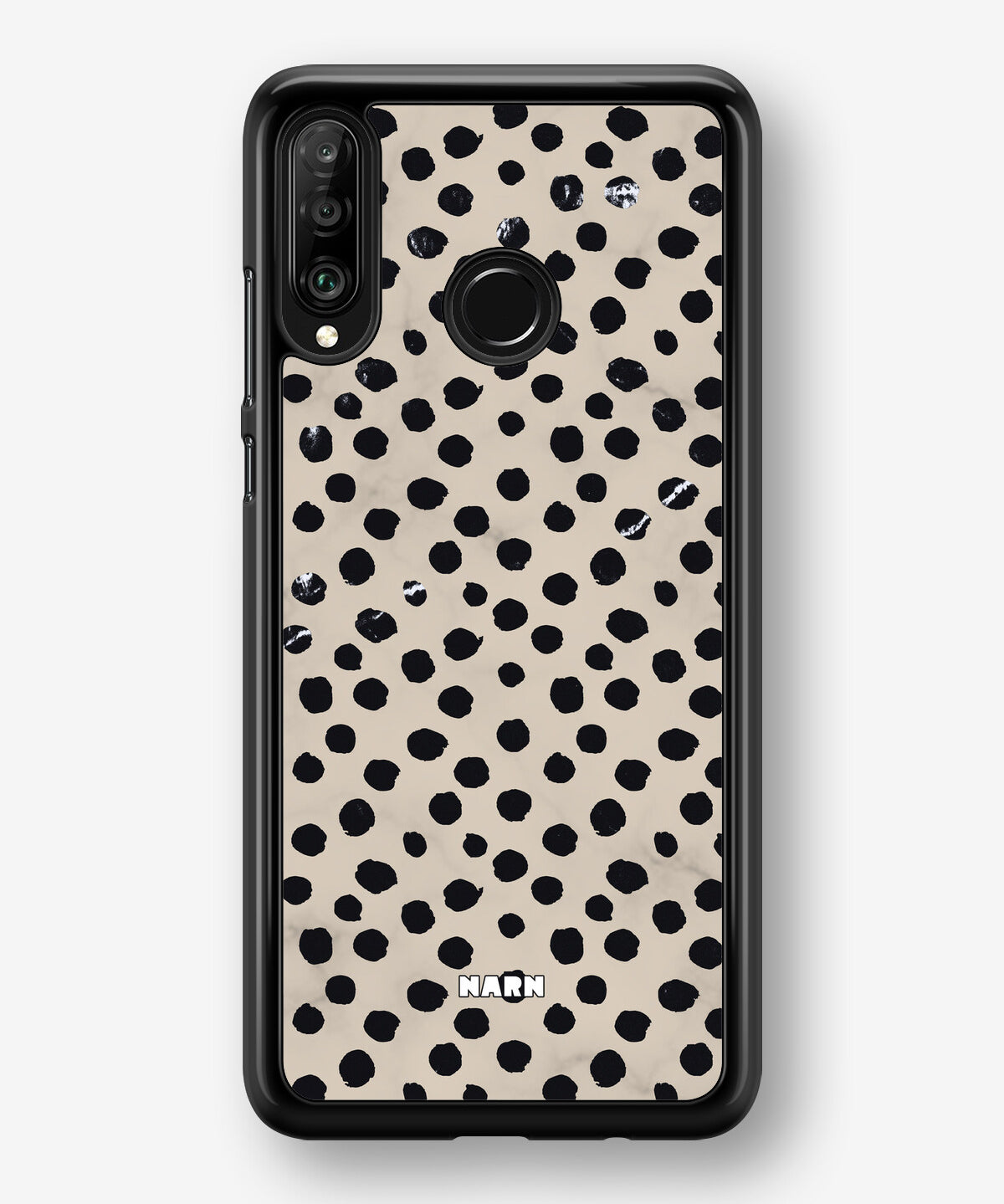 Huawei P30 Lite Hard Case – Marble Dots - View 1