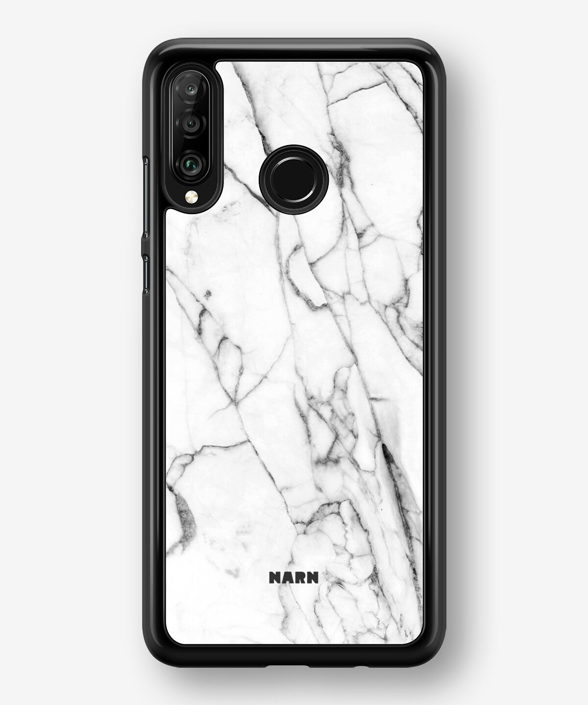 Huawei P30 Lite Hard Case – Milky Marble - View 1