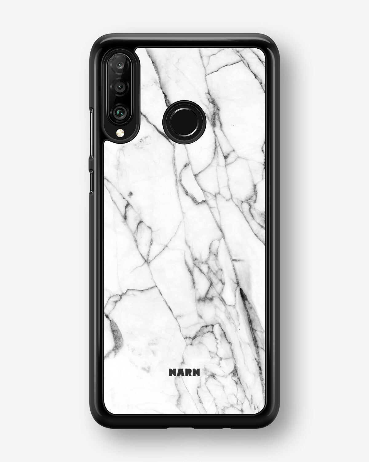 Huawei P30 Lite Hard Case – Milky Marble - View 1