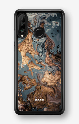 Huawei P30 Lite Hard Case – Molten Gold - View 1