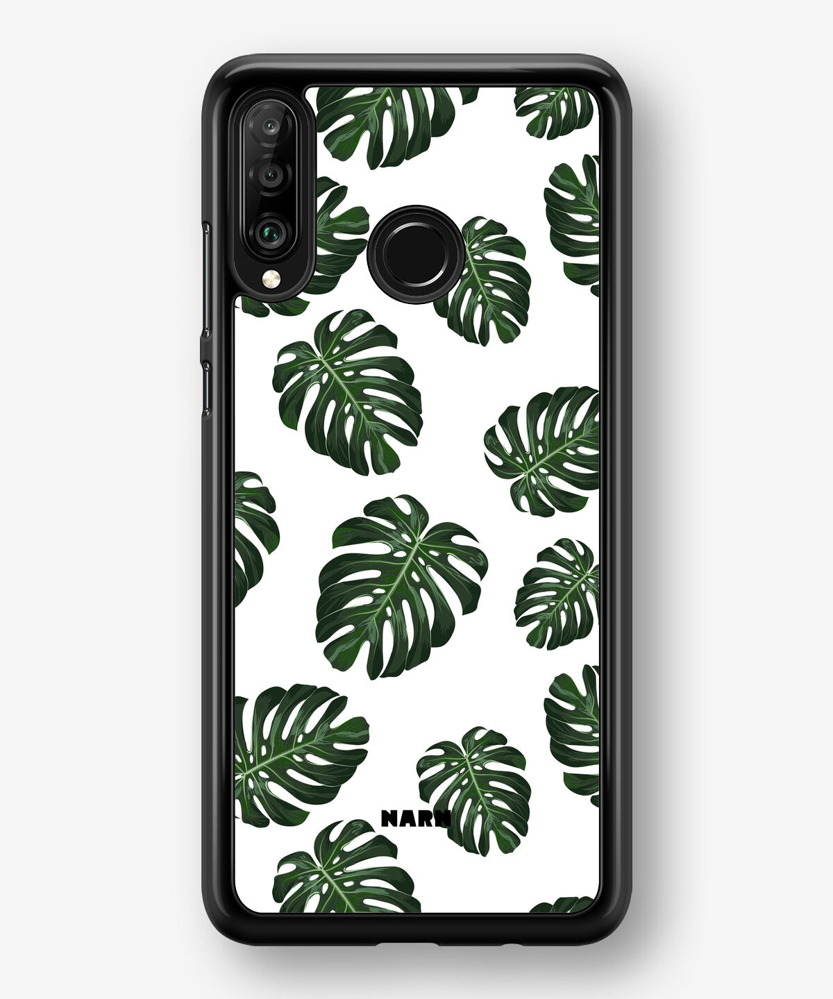 Huawei P30 Lite Hard Case – Monstera Pattern - View 1