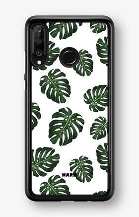 Huawei P30 Lite Hard Case – Monstera Pattern - View 1