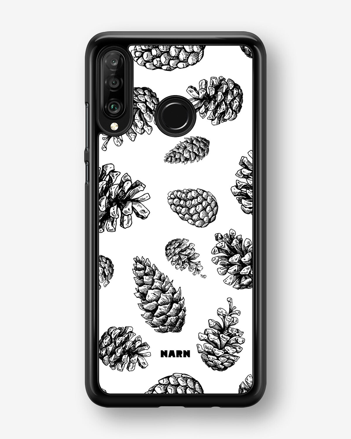 Huawei P30 Lite Hard Case – Pine Cones - View 1