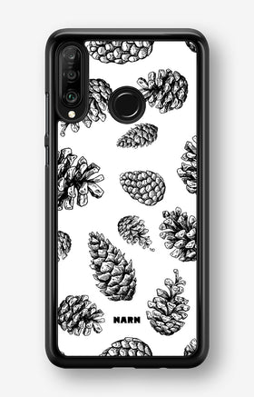 Huawei P30 Lite Hard Case – Pine Cones - View 1