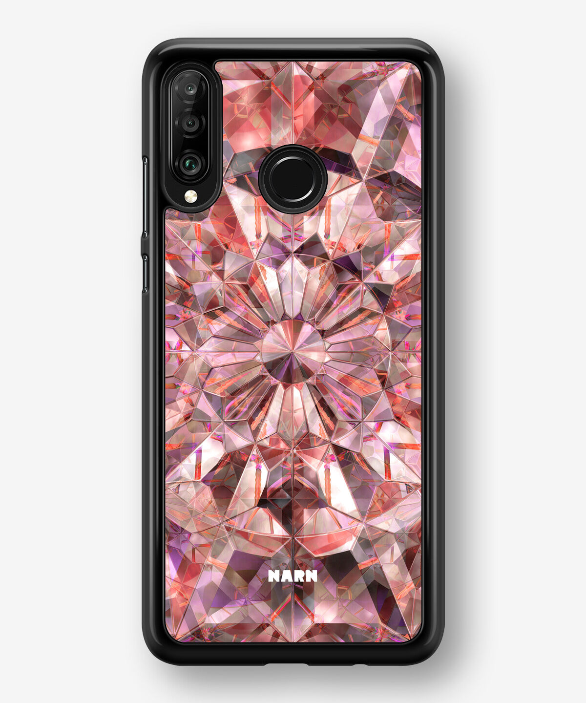 Huawei P30 Lite Hard Case – Pink Crystals - View 1