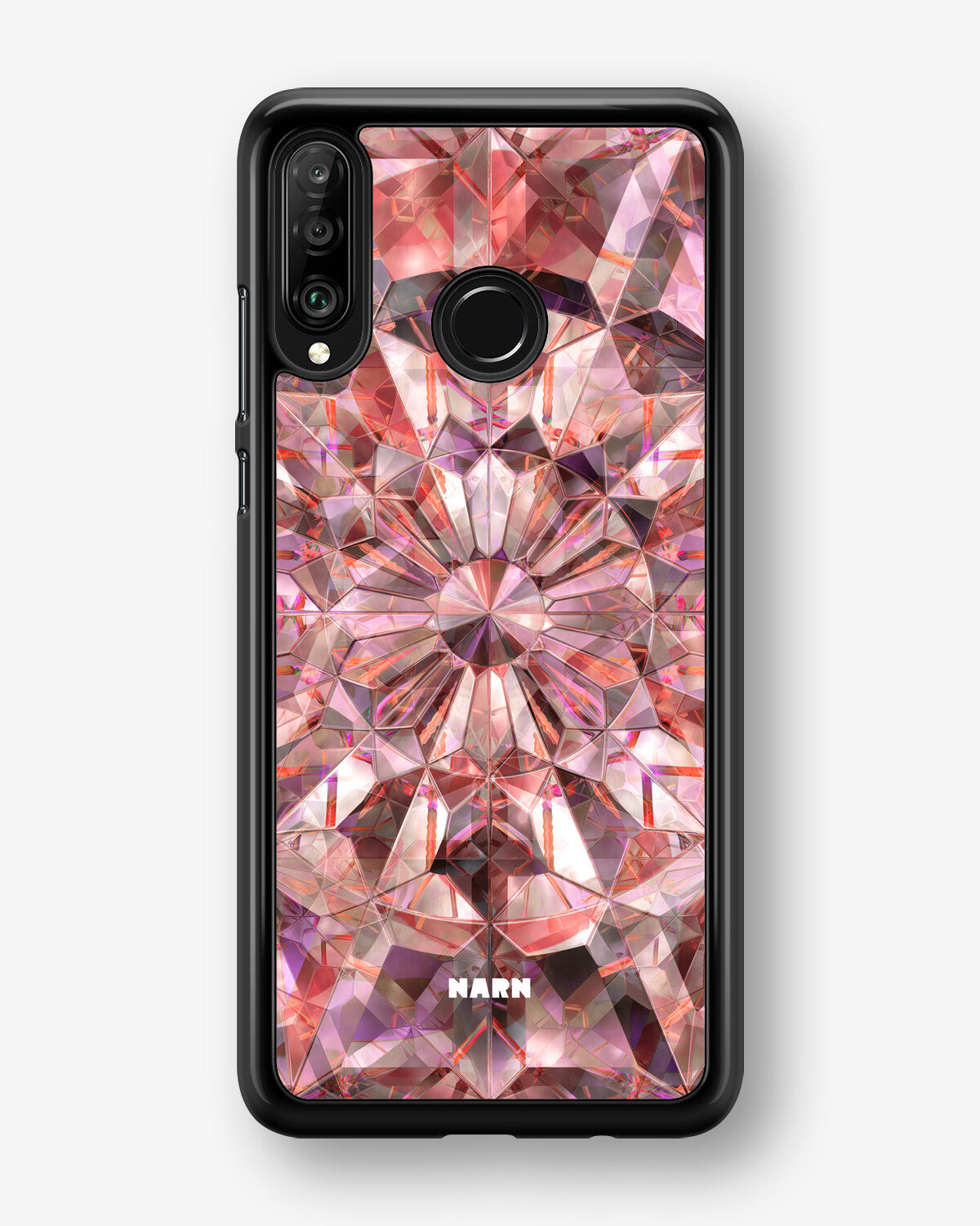 Huawei P30 Lite Hard Case – Pink Crystals - View 1