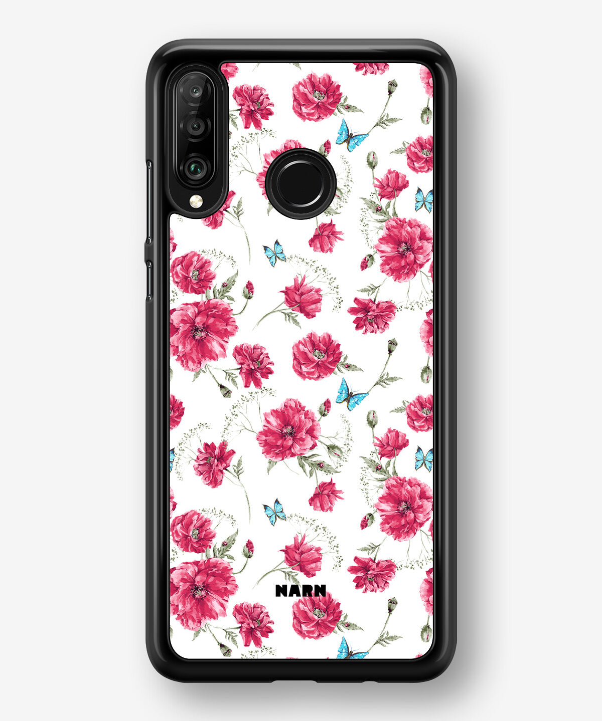 Huawei P30 Lite Hard Case – Poppies in Bloom - View 1
