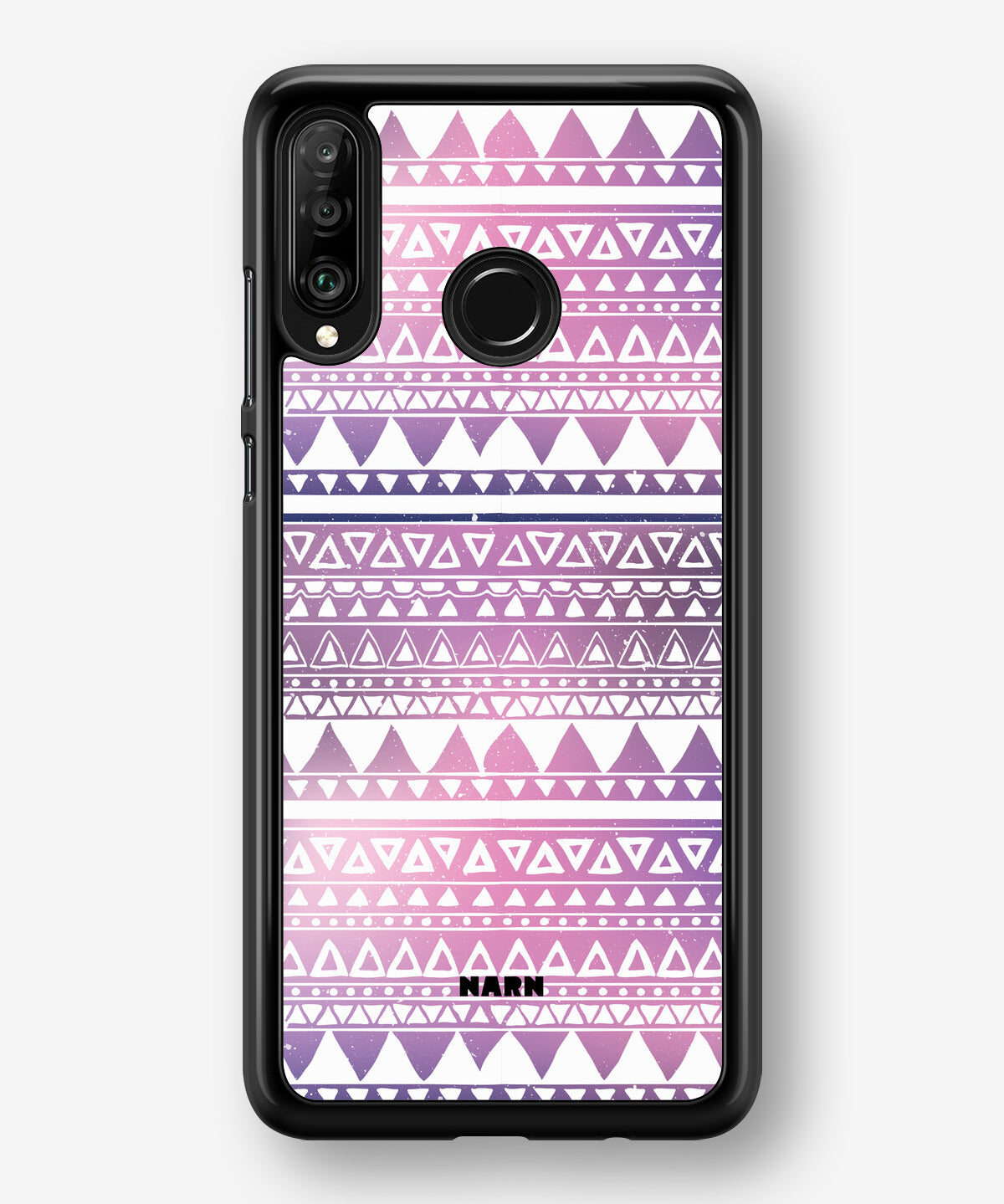 Huawei P30 Lite Hard Case – Purple Aztec - View 1
