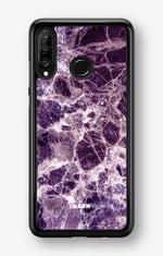 Huawei P30 Lite Hard Case – Purple Marble - View 1