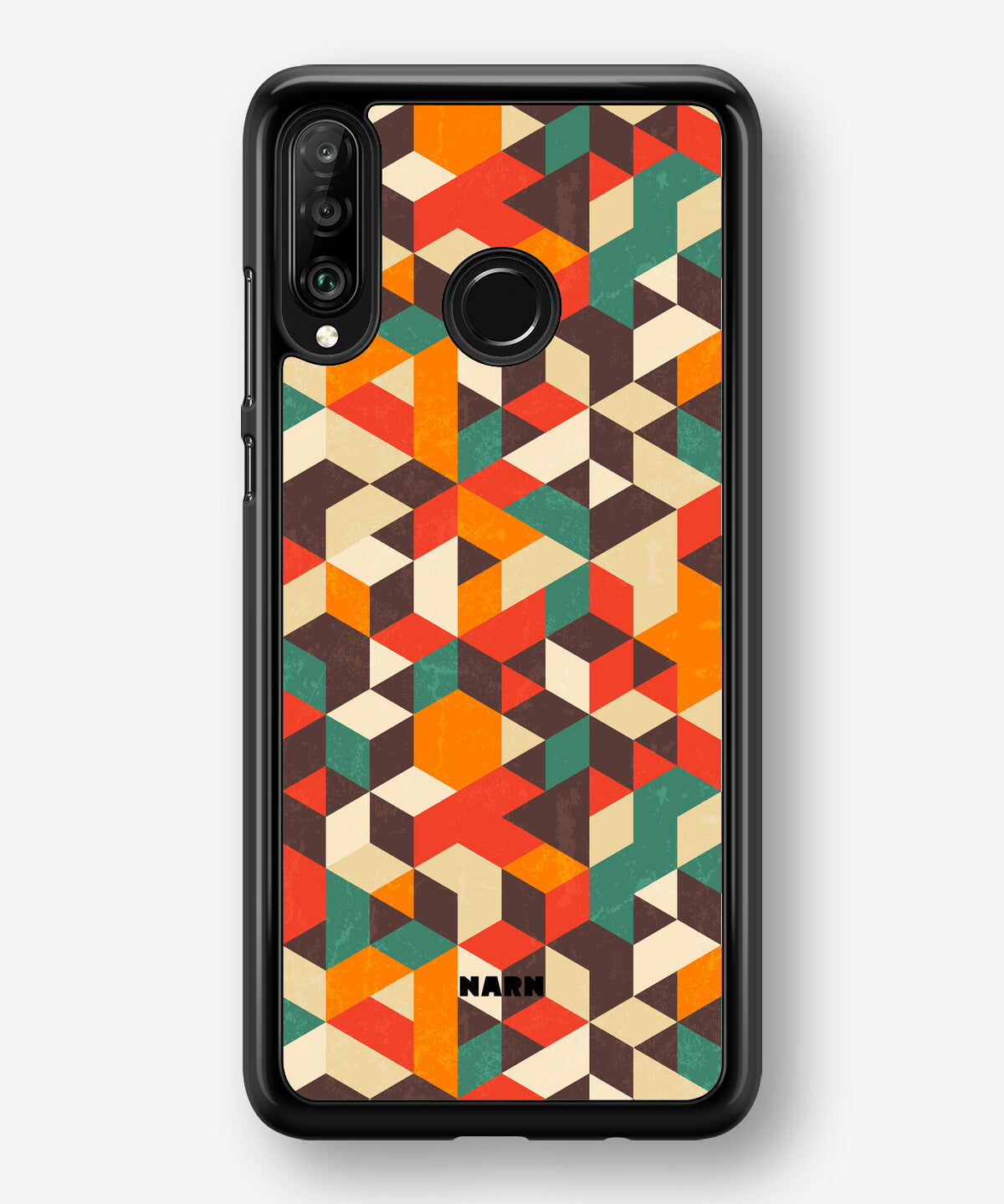 Huawei P30 Lite Hard Case – Retro Geometric - View 1