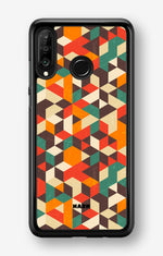 Huawei P30 Lite Hard Case – Retro Geometric - View 1