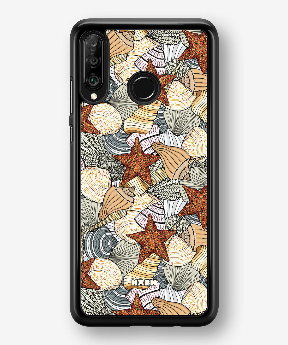 Huawei P30 Lite Hard Case – Sea Shells - View 1
