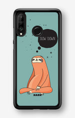 Huawei P30 Lite Hard Case – Slow Down Sloth - View 1