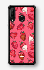 Huawei P30 Lite Hard Case – Strawberry Chocolate - View 1