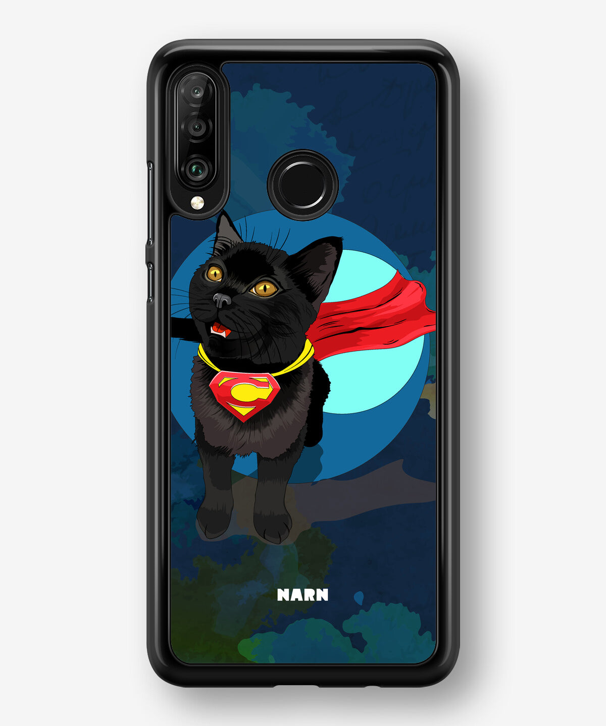 Huawei P30 Lite Hard Case – Super Cat - View 1